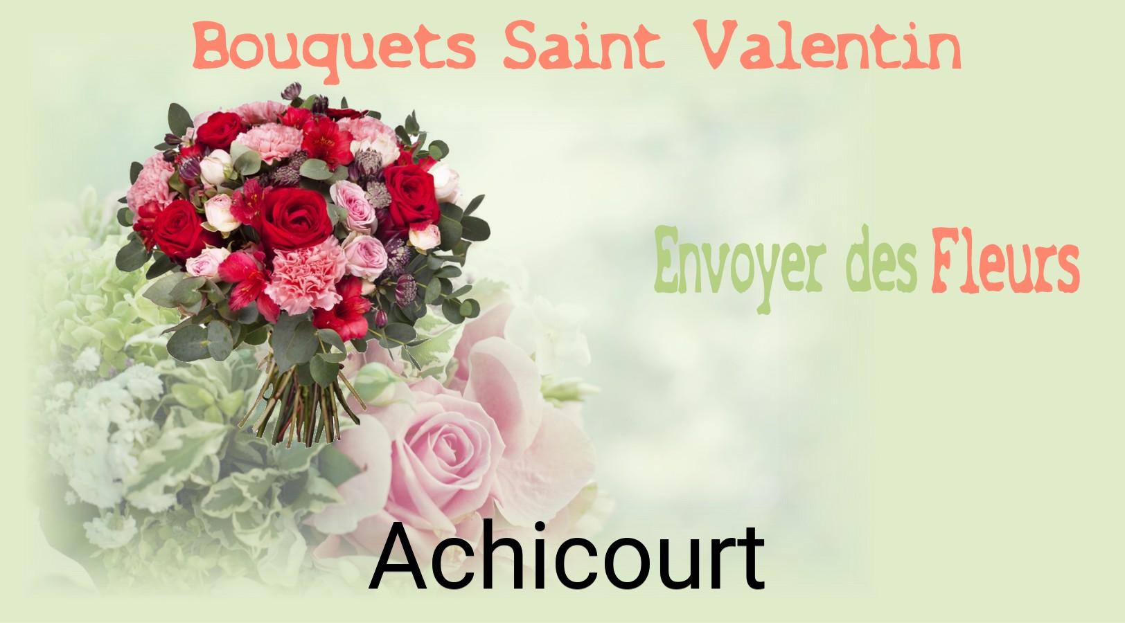 Roses de Saint-Valentin livrées à Achicourt